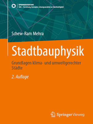 cover image of Stadtbauphysik